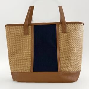 Thirty-One Tan and Brown Tote Bag